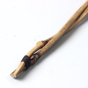 Louche à eau en racine de bambou non peinte, cuillère à vin écologique, accessoire pour service à thé/cérémonie du thé japonais, tasse/cuillère à thé en bambou. - Product Image 3