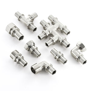 Raccord coulissant en <span class=keywords><strong>laiton</strong></span> nickelé pour tuyaux PEX, basse pression, 1/2, 3/4, 1 pouce, 16-32 <span class=keywords><strong>mm</strong></span>, vente en gros directe usine Chine - Product Image 3