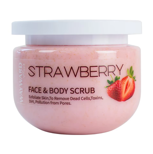 250g Strawberry Fruit Scent Face Care <b>Body</b> Lightening Brightening Whitening Exfoliating Cream - Product Image 1
