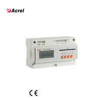 Medidor Inteligente de Energía Trifásico Acrel ADL3000-E, Montaje en Riel DIN, Comunicación RS485, Certificado IEC62053, Precisión 0.5S