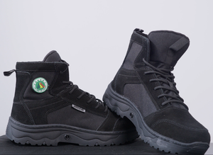 Bottes de randonnée imperméables unisexes avec semelles en caoutchouc antidérapantes, taille adulte, idéales pour la randonnée en montagne - Product Image 5