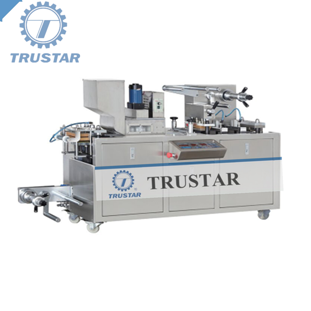 Автоматические флаконы, пластиковый блистерный упаковщик, упаковочная машина, таблетки в капсулах, алюминий 0,6-0,8 МПа, устойчивый 50-100 г * 80 мм 450 кг