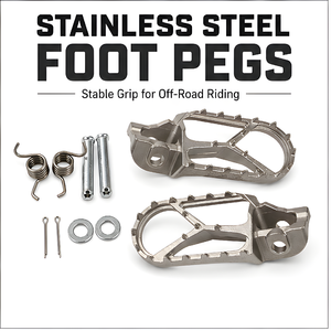 Reposapiés para Motocicleta, Pedales para <span class=keywords><strong>KTM</strong></span> <span class=keywords><strong>SX</strong></span> <span class=keywords><strong>125</strong></span> 150 250 SXF XC 250 EXC 450 <span class=keywords><strong>Motocross</strong></span> Pit Dirt Bike, Piezas y Accesorios para Reposapiés Delanteros - Product Image 1