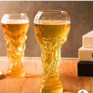 Bicchiere da <span class=keywords><strong>Birra</strong></span> in Vetro 450ml/600ml, <span class=keywords><strong>Calici</strong></span> da Vino Creativi, Bicchieri Colorati per Vino - Product Image 2