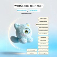 KI-Roboter Intelligente Kuscheltier-Puppe mit ChatGPT für Kinder zum Lernen, Geschichtenerzählen und Sprachpraxis - Geschenk Peluche IA