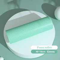 Rouleau en mousse EVA en gros d'usine 45*15cm, haute densité, écologique, avec logo personnalisé pour la gym, le Pilates et l'entraînement