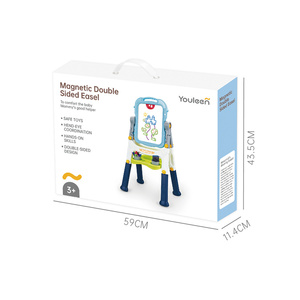 Vendita calda Double-face <span class=keywords><strong>tavolo</strong></span> <span class=keywords><strong>da</strong></span> <span class=keywords><strong>disegno</strong></span> per bambini nuovo quadro di scrittura acqua penna colorata giocattolo per bambini creativi - Product Image 6