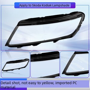 Copertura per Fari Auto in Plastica Trasparente Impermeabile per <span class=keywords><strong>Skoda</strong></span> <span class=keywords><strong>Kodiaq</strong></span> <span class=keywords><strong>2017</strong></span> 2018 2019 2020, Ricambio per Fari Anteriori - Product Image 4