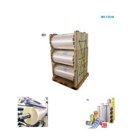 Film rétractable en PVC soufflé Film thermorétractable en plastique transparent