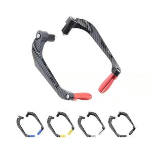 Oferta Especial: Protectores de Mano para Motocicleta, Color Fibra de Carbono, Protector de Palanca Universal, Protectores de Freno y Embrague para Manillar de 22 mm, para Carreras - Product Image 2