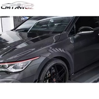 Nouveaux ailes avant ventilées en fibre de carbone pour kit carrosserie Volkswagen Golf 8 GTI