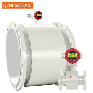 Trung Quốc điện từ lưu lượng kế lỏng nước biển nước thải Flow Meter Cảm biến nước thải nước thải axit lye RS485 hiển thị kỹ thuật số giá - Product Image 1