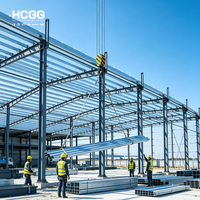 Structure en acier à grande portée, conception personnalisée, bâtiment agricole préfabriqué pour poulailler, hangar à vaches, ferme de moutons et de chèvres, entrepôt de stockage