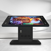 Table Tactile Intelligente Multitouch Interactive VISIGN pour Restaurants, 21,5, 32, 43, 49, 55 Pouces, pour Jeux de Café, avec Affichage de Prix
