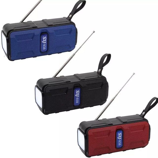 SY-938 Solar for 5.1 HiFi 1200mAh Wireless Speaker with Memory Card Support for Computer & Mobile Phone