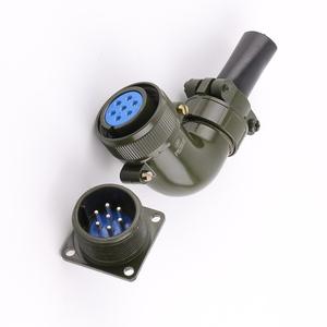 Коннектор CSP MIL Spec/PB28 стык/локоть/резьбовой коннектор/Автомобильная Авиационная вилка/розетка 10A медный контакт IP67 Номинальный - Product Image 4