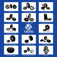 Embrague de Compresor de Aire Acondicionado para Automóvil de Alta Calidad OE para Kia Yuanjia Jiale, Embrague DOOWON 10PA17C-4PK-124, Fábrica Yixiang