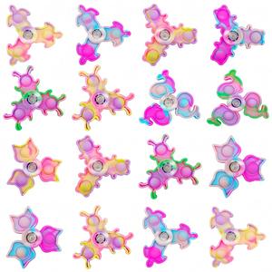 Meilleures ventes : Fidget <span class=keywords><strong>Spinner</strong></span> Pioneer en silicone, forme souris, couleurs macaron, jouet anti-stress - Product Image 2