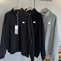Conjunto Deportivo de Invierno para Hombre Q1, 100% Algodón, Sudadera con Cierre de Cremallera y Pantalones