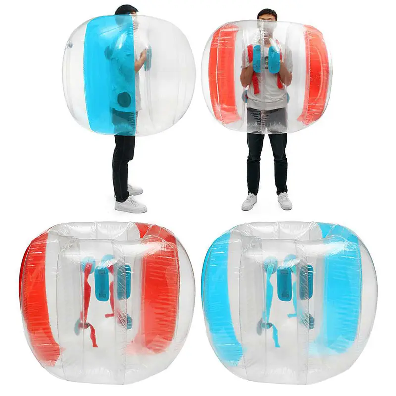 Bolas de burbuja hinchables para exterior, pelota de parachoques inflable para pastizales