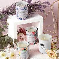 Benutzer definierte Formen Duft farben Luxus Home Decor Soja Wachs Private Label Aroma therapie Duft kerzen Glas