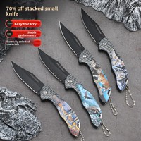 Cross-border Hot Sale Roestvrijstalen 3D Vouwmes Draagbaar Buiten Klein Zakmes Uitpakken Kamperen Fruit Opvouwbaar