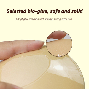 Sujetador adhesivo de realce sin tirantes sin espalda adhesivo invisible desnudo al por mayor cubierta de pezón de pecho de silicona empanadas para vestidos de mujer - Product Image 5