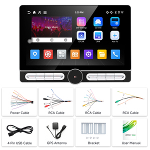 วิทยุติดรถยนต์ Podofo 10.1 นิ้ว 2+32G ระบบแอนดรอยด์ รองรับ Wireless Carplay/Android Auto <span class=keywords><strong>ส</strong></span>ำหรับรถยนต์ ปรับมุมได้ ปุ่มควบคุมแบบเปียโน หน้าจอ<span class=keywords><strong>ส</strong></span>ัมผั<span class=keywords><strong>ส</strong></span>แบบ Incell - Product Image 5