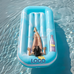 Tùy chỉnh hình dạng chai Inflatable Nệm Inflatable bia hồ bơi <span class=keywords><strong>Float</strong></span> giường cho quảng cáo khuyến mãi quà tặng PVC <span class=keywords><strong>Float</strong></span> nệm không khí - Product Image 3
