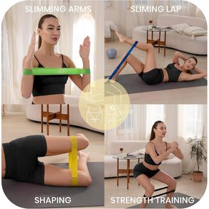 Fitness Yoga Sport <strong>Exercise</strong> Gym Resistance Bands - Product Image 3