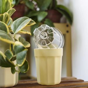 <span class=keywords><strong>Maceta</strong></span> Hidropónica de Plástico Grueso Redonda de Estilo Clásico y Moderno para Decoración de Balcones, con Autorriego, para Monstera y Begonia - Product Image 1