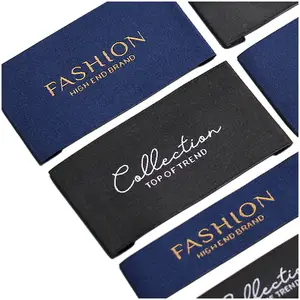 Cheap Price Custom Logo Damask Woven Labels Luxury Back Customised High Density Damask Woven Labels With Logo