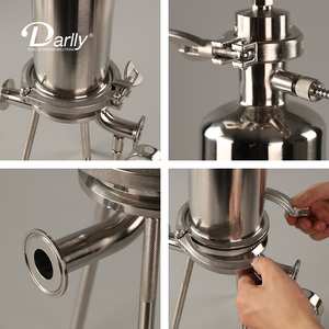 <span class=keywords><strong>Daryl</strong></span> 304/316L Boîtier de filtre Mécanicien poli à l'état neuf avec entrée et sortie 1 \ "Remplace les manomètres Pall/3M/Filtrox - Product Image 4