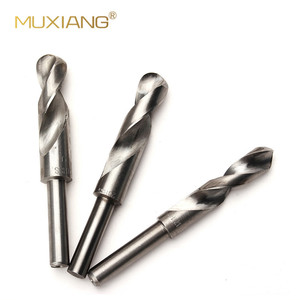 Muxiang U Shaped Drill Bit Steel Round Shank For Woodworking Lathe Bench Drills V Shape Pipe Bowl Making Tool - Product Image 2