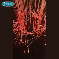 Douche d'angle à cascade en fibre optique ronde de 50 cm, cascade en fibre optique pour la stimulation sensorielle
