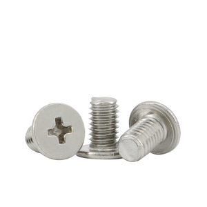 304 acier inoxydable C-Head Cross Mini vis à métaux Non Standard M0.7 M0.8-M2.5 tête plate système de mesure métrique de qualité A2-70 - Product Image 1