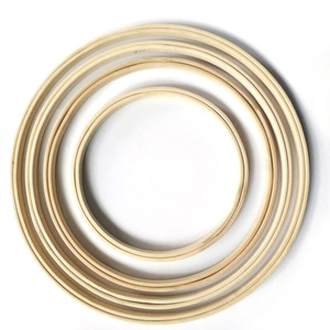 Wholesale Bamboo Embroidery <strong>Wreath</strong> Fan Bamboo Stretch Crafts DIY Handmade Bamboo <strong>Ring</strong> - Product Image 5