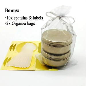 Envases de Aluminio con Tapas de Rosca, Frascos Metálicos Herméticos para Cosméticos, Bálsamos y Bálsamos Labiales - Product Image 4