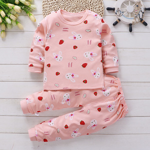 Pijamas al por Mayor, Ropa de Invierno para Niños, Ropa de Dormir de Algodón, Pijama de 2 Piezas para Bebé - Product Image 3