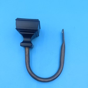 Square U Shape Curtain <b>Hook</b> Resin Rustic Durable For Curtain <b>Poles</b> And Tracks - Product Image 1