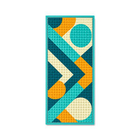 Tapis de bar en PVC moulé antidérapant à points en relief, tapis de comptoir personnalisé gaufré pour café, restaurant, hôtel, bar