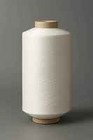 Fil de polyester DTY durable, blanc brut, noir, semi-mat, teint en masse, disponible en NIM, SIM et HIM pour le tricot et le tissage à grande vitesse