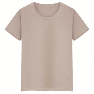 เสื้อยืดคอกลมแขนสั้นผู้ชาย 180 กรัม ผ้า CVC สีพื้น ปัก/สกรีนโลโก้ตามสั่ง OEM/ODM สำหรับนักเรียน/นักศึกษา - Product Image 4