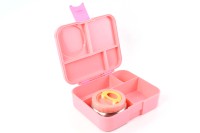 Niedliche Auslaufsichere Snack-Besteck-Thermoskanne Tragbarer Lebensmittelbehälter für Kinder Schule Bento Tiffin Lunchboxen