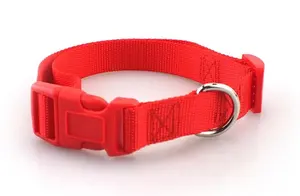 Cravate pour chien Collier en polyester de couleur unie de haute qualité, collier en nylon pour animaux de compagnie, produits pour chiens de petite et moyenne taille L465 - Product Image 2