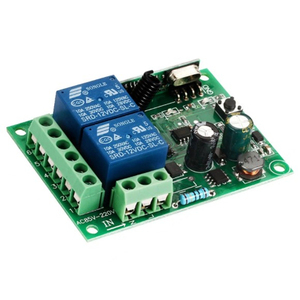 433 Mhz phổ không dây điều khiển từ xa chuyển đổi AC 85V ~ 250V 110V 220V 2CH Relay Receiver + RF 433 Mhz điều khiển từ xa - Product Image 4