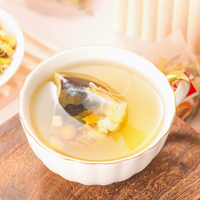 Teh Herbal Biji Sterculia & Buah Monk - Ramuan Alami untuk Mendukung Kesehatan Paru-Paru & Menenangkan Tenggorokan bagi Perokok, Dapat Disajikan Panas atau Dingin