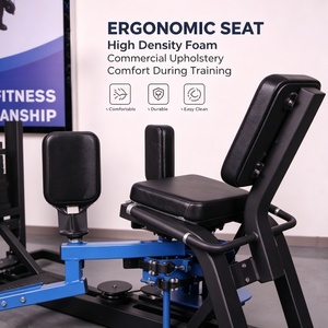 Machine Commerciale de <span class=keywords><strong>Musculation</strong></span> des Fessiers et des Cuisses, Équipement d'Abduction et d'Adduction des Hanches avec Poids, Machine d'Entraînement de Force - Product Image 1