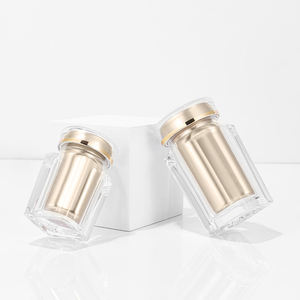 ขวดพลาสติกสีทองทรงเหลี่ยมขนาด 30 มล. พร้อมฝาปิด สำหรับบรรจุแคลเซียมเม็ด โปรไบโอติกผง ผงเปปไทด์ฟรีซดราย สีตามสั่ง - Product Image 3