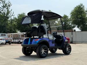 Carrito de <span class=keywords><strong>Golf</strong></span> Eléctrico Todoterreno de 4 Asientos, Metálico, de Acero y Plástico, Buggy, Scooter de <span class=keywords><strong>Golf</strong></span> - Product Image 3